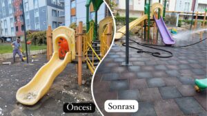 Bayramca’da Çocuk Parkı Yenileniyor!