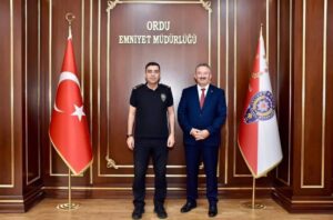 Aybastı Belediye Başkanı Gündoğar’dan Ordu Emniyetine Ziyaret!