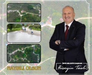 Ünye Belediyesi Beton Yol Ağını Genişletiyor