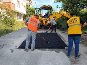 Fatsa’da Yol Bakım ve Onarım Çalışmaları Devam Ediyor