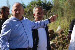 Başkan Tavlı Gölevi Kafe İnşaatını Yerinde İnceledi!