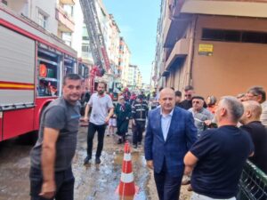 Başkan Tavlı, ” Vatandaşlarımıza Geçmiş Olsun”