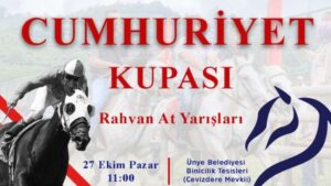 Ünye’de Cumhuriyetin 101. Yılı Kutlamaları At Yarışı İle Start Veriyor!