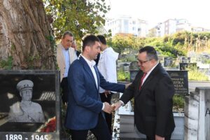 Altınordu’da Atatürk’ün Başyaveri Celalettin Üner’in Kabri Anıt Mezara Dönüştürüldü!