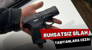 Yeni Kanun Teklifi TBMM Başkanlığı’na Sunuluyor! Ruhsatsız Silah Taşıyanlara Ceza!