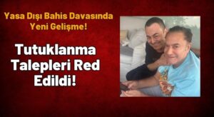 Mehmet Ali Erbil ve Serdar Ortaç’a Yönelik Tutuklama Talebi Mahkeme Tarafından Reddedildi!