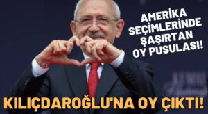 Kılıçdaroğlu ABD’nin Yeni Başkanı mı Olacak? Oylar Sayıldı!