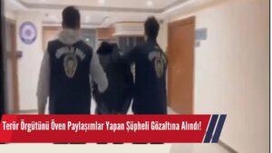 Terör Örgütünü Öven Paylaşımlar Yapan Şüpheli Gözaltına Alındı!