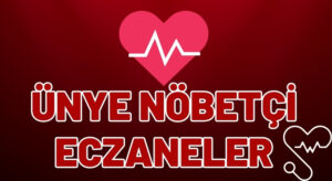 Ünye’de 23 Ekim Gündüz Gece nöbetçi eczaneler belli oldu