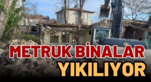 Fatsa Metruk Binaları Yıkıyor!
