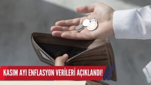Kasım Ayı Enflasyon Verileri Açıklandı!
