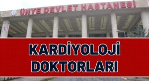 Ünye Devlet Hastanesi Kardiyoloji Doktorları