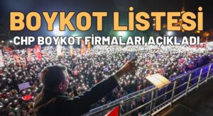 CHP’NİN BOYKOT LİSTESİNDE KİMLER VAR? BOYKOT NE DEMEK?