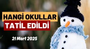 Ordu Okul tatil mi 21 Mart 2025 Ünye Fatsa Akkuş Çaybaşı tatil edilen okullar