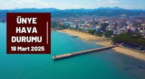 Ünye’de Hava Buz Kesecek! Kar mı geliyor? 18 Mart 2025 Ünye hava durumu