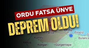 ORDU FATSA ÜNYE SALLANDI! SON DAKİKA!