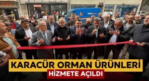 Ünye’ye Hayırlı Olsun! Karacür Orman Ürünleri Hizmete Açıldı!