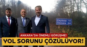 İlküvez – Çaybaşı – Ünye Yol Sorunu Çözülüyor!