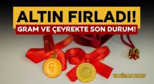 Bu Kadarı Beklenmiyordu! Çeyrek Altın Kaç TL Oldu? Gram Altın 16 Nisan 2025 fiyatları!