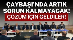 ORDU BÜYÜKŞEHİR, ÇAYBAŞI’NIN SORUNLARINA ÇÖZÜM ÜRETECEK!