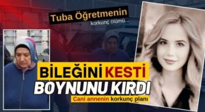 Anne Vahşeti! Kızını Öldürüp İntihar Süsü Verdi!