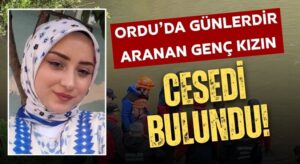 Genç Kızın Cansız Bedenine Ulaşıldı! Gizem Sinanoğlu Günlerdir Aranıyordu!
