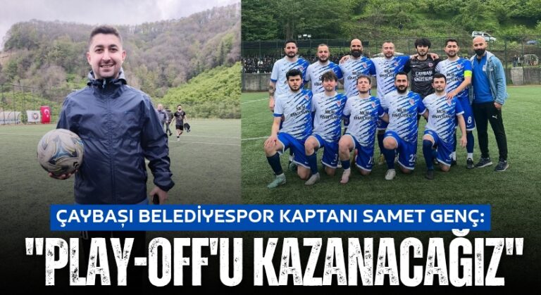 Çaybaşı Belediyespor Play-Off İçin Sahaya Çıkıyor: Hedef Galibiyet ve Yükseliş