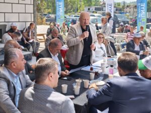 BAŞKAN TAVLI YUNUS EMRE MAHALLESİ’NDE VATANDAŞLARLA BULUŞTU