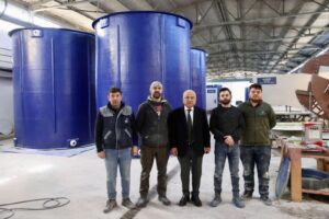 Ordu, Kendi Su Deposunu Kendisi Üretiyor! Fiberglas Su Depolarına Geçiş Başladı