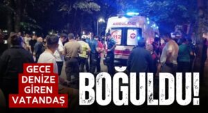 Denizden Çıkarılan 54 Yaşındaki Vatandaş Yaşam Mücadelesi Veriyor