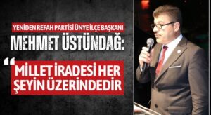 Üstündağ: “Çok Çalışalım, 15 Temmuzlar Bir Daha Yaşanmasın!”