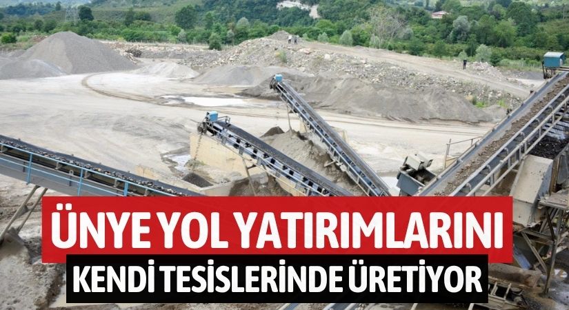 Ordu’nun O İlçesinde Belediyeden Milyar Lirayı Aşan Yol Yatırımı