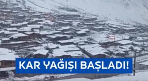 Yılın İlk Karı Yaylalara Düştü! 19 Eylül 2025