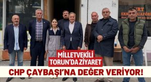 CHP Ordu Milletvekili Seyit Torun’dan Çaybaşı Ziyareti: “Halkın İktidarı İçin Mücadeleye Devam”