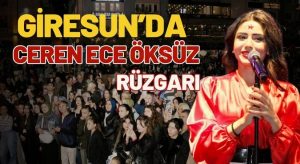 Giresun’da 102. Yıl Coşkusu: Ceren Ece Öksüz İle Cumhuriyet Konseri