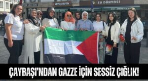 AK Parti Çaybaşı Teşkilatından Gazze İçin Sessiz Çığlık