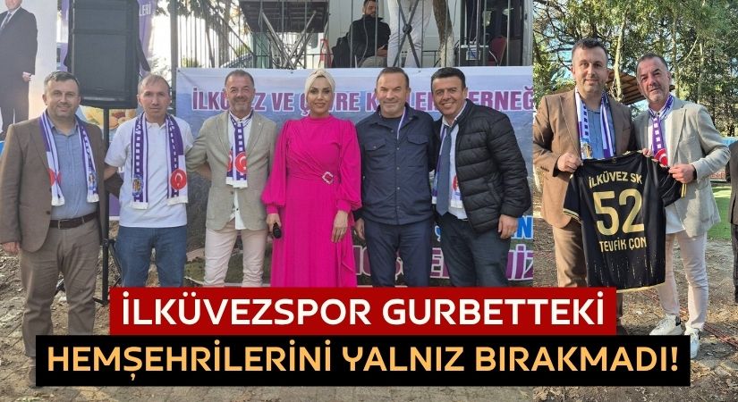 İlküvezspor Gurbetteki Hemşehrileriyle Bir Araya Geldi! Başkan Tepegöz’den Teşekkür Mesajı