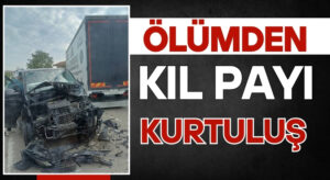 Ordu’nun İlçesinde Korkutan Kaza: Araçlarda Hasar, Sürücüler Şans Eseri Kurtuldu