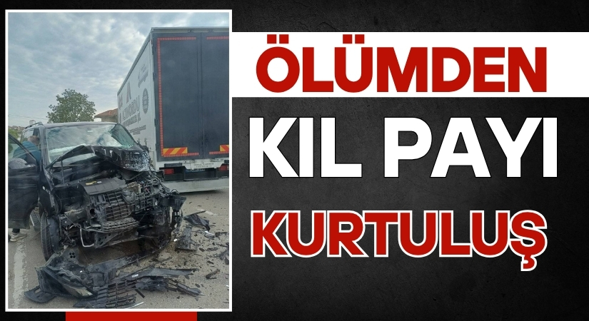 Ordu’nun İlçesinde Korkutan Kaza: Araçlarda Hasar, Sürücüler Şans Eseri Kurtuldu