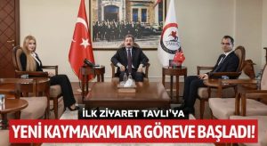 Ladik ve Yakakent’e Yeni Kaymakam Vekilleri Atandı