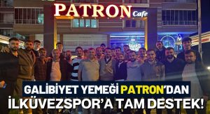 Galibiyet Yemeği Patron Kafe’den – İlküvezspor’dan 3’te 3!