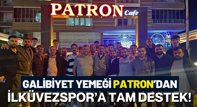 Galibiyet Yemeği Patron Kafe’den – İlküvezspor’dan 3’te 3!