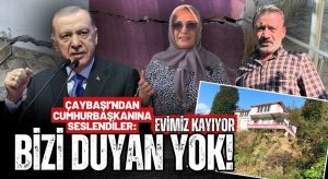 Çaybaşı’nda Bir Ev Göz Göre Göre Kayıyor, O Aile Cumhurbaşkanına Seslendi: Belediye Bizi Duymuyor