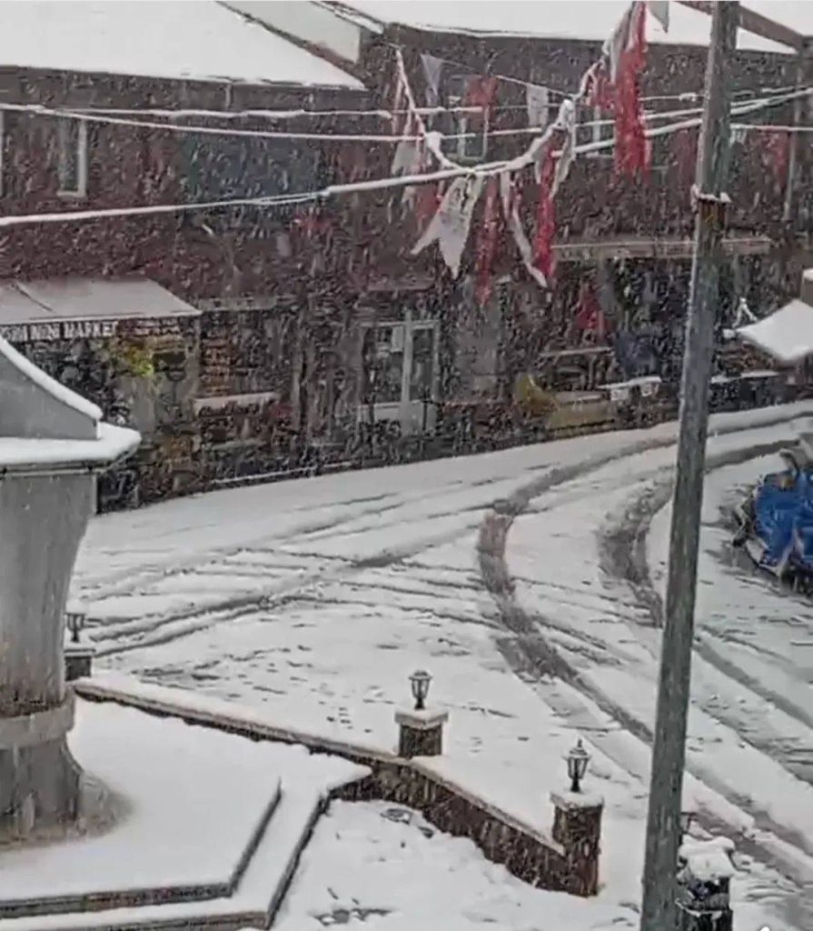 Ordu'da Kar Yağışı Başladı! Artık Mevsim Kış! 1 kar yagis1