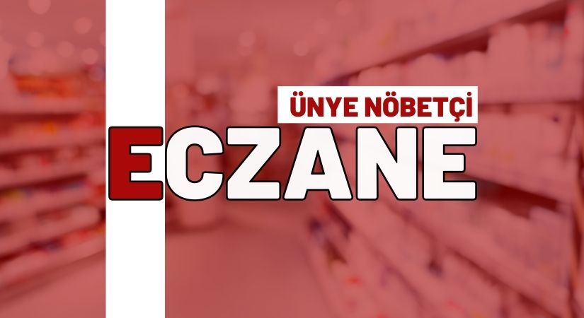 Ünye Nöbetçi Eczaneler – 30 Kasım 2025 Pazar
