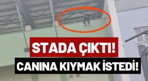 Ünye Şehir Stadyumu’nda İntihar Girişimi!