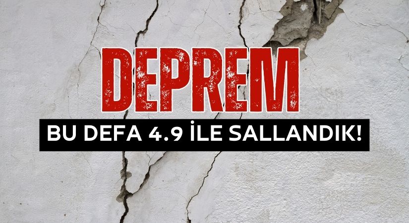 SON DAKİKA: Antalya’da Deprem Oldu! AFAD açıklama yaptı!