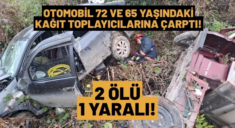 Ordu’da Feci Kaza: İki Kişi Hayatını Kaybetti, Bir Kişi Yaralı