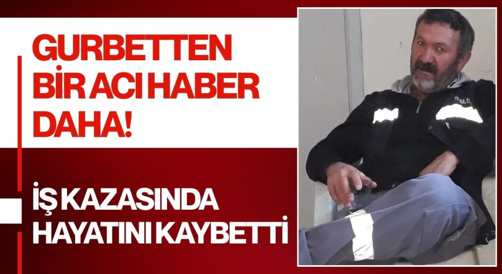 Zonguldak’tan Ordu’ya Acı Haber: İş Kazasında Hayatını Kaybetti