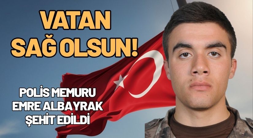 Samsun’a Şehit Ateşi Düştü: Polis Memuru Emre Albayrak Şehit Oldu